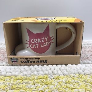 BigMouth Inc Crazy Cat Lady Mug, White/P
